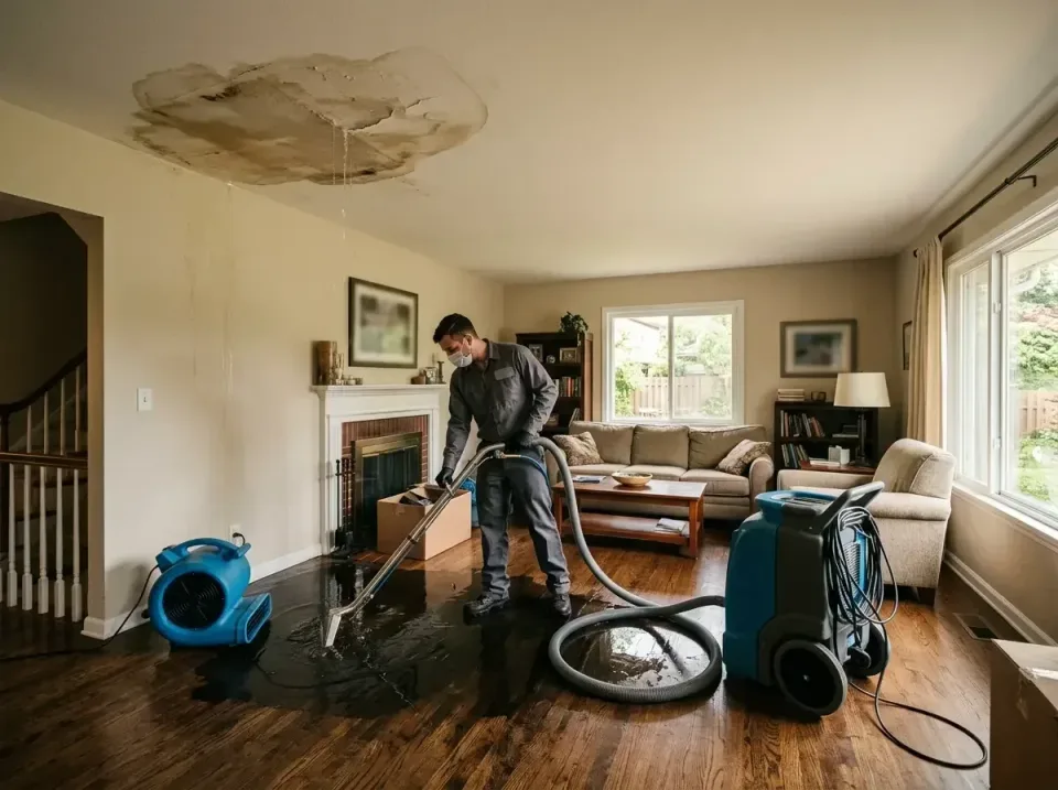 attic-pipe-burst-ceiling-drip-008 — frequently asked questions, Water Damage Restoration & Carpet Care in Eagle Lake, MN
